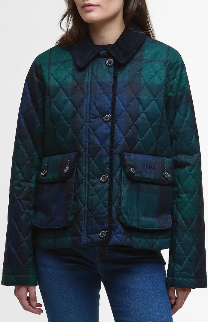 Barbour Louden Tartan Quilted Jacket | Nordstrom | Nordstrom