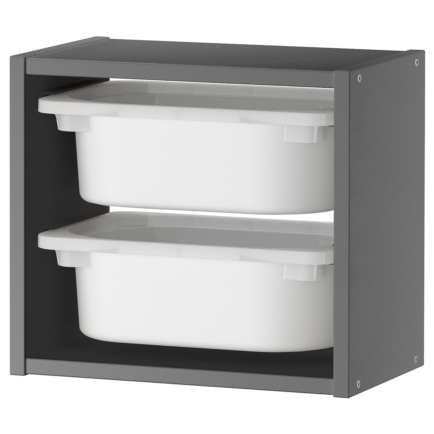 TROFAST Wandaufbewahrung, grau/weiß, 34x21x30 cm - IKEA Deutschland | IKEA (DE)