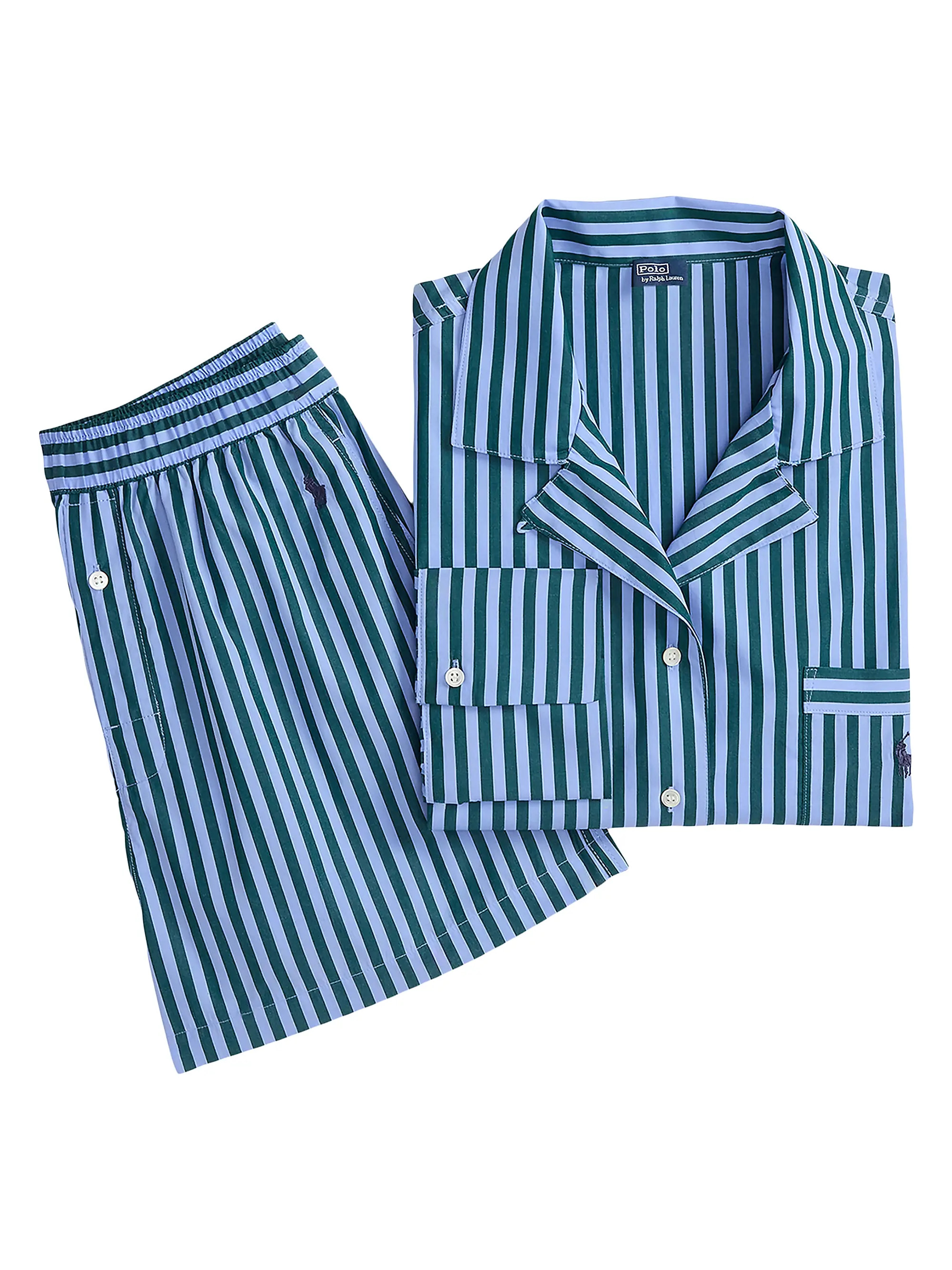 Shirting Stripes Cotton Short Pajamas | Saks Fifth Avenue