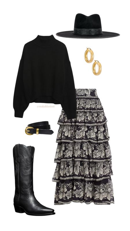 winter cowgirl boot outfit 

#LTKshoecrush #LTKstyletip #LTKSeasonal