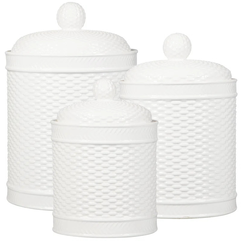 3 Piece Kitchen Canister Set | Wayfair North America