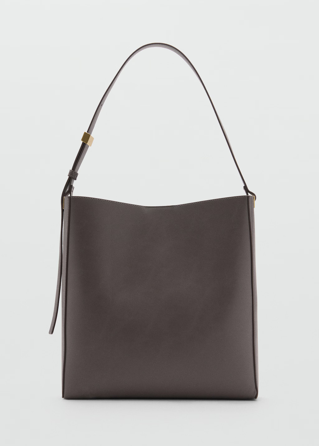 Shopper bag with metallic detail - Women | MANGO USA | Mango (US/MX/AU)