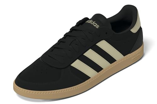 Adidas Sportswear Breaknet Sleek Women's Shoes, Core Black/Cyber Metallic/Cyber Metallic/Gum 3, 5 | Amazon (US)