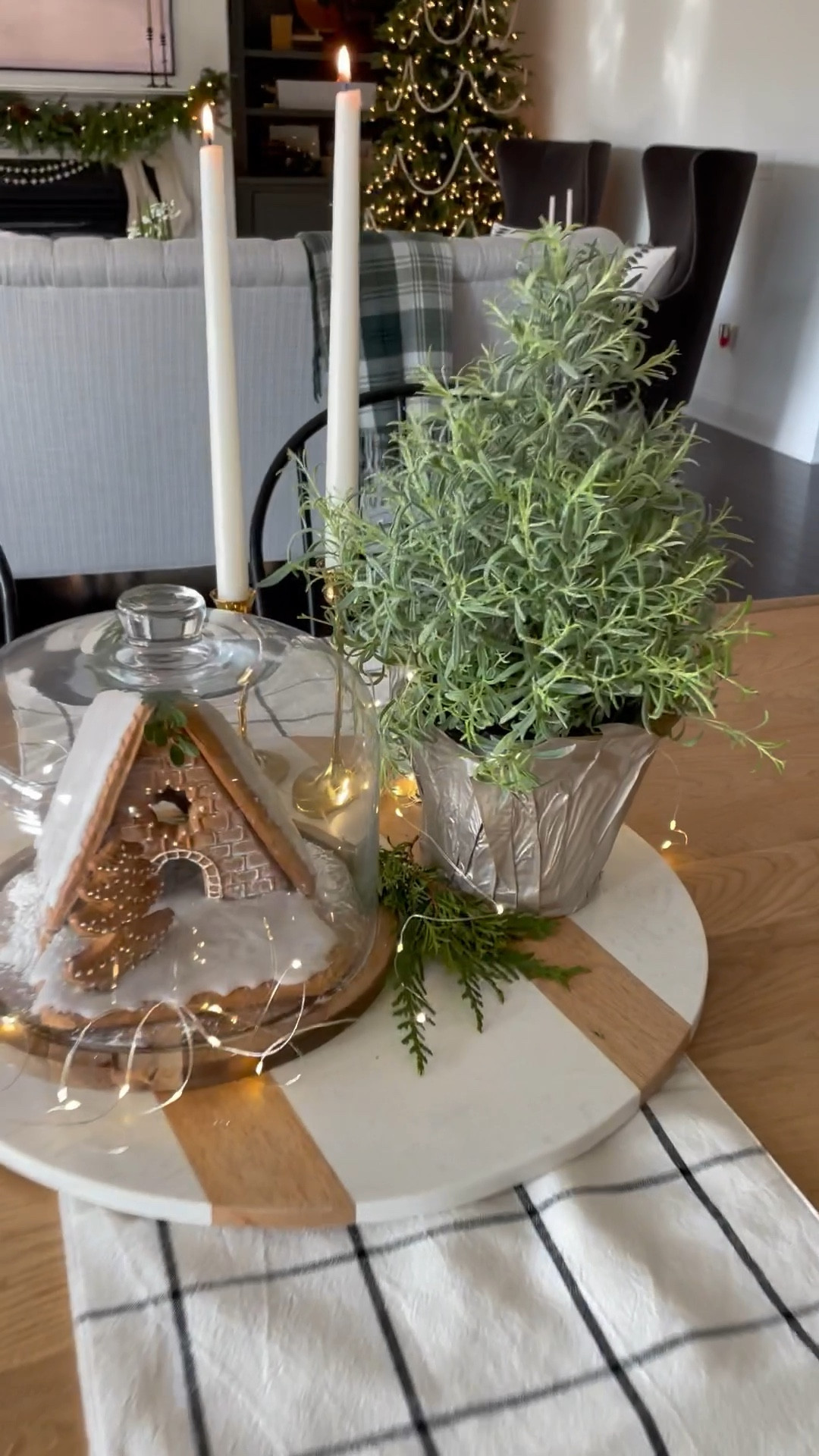 Simple gingerbread house... #gingerbreadhouse

#LTKhome #LTKHoliday #LTKSeasonal