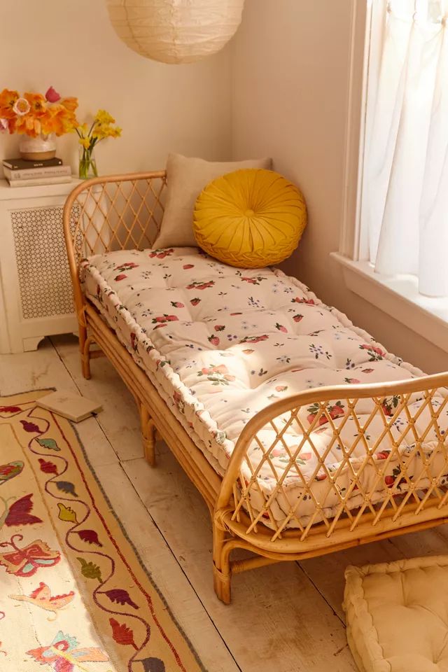 Rohini Strawberry Daybed Cushion | Urban Outfitters (US and RoW)