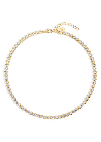 Jewel Bezel Tennis Necklace | Nordstrom