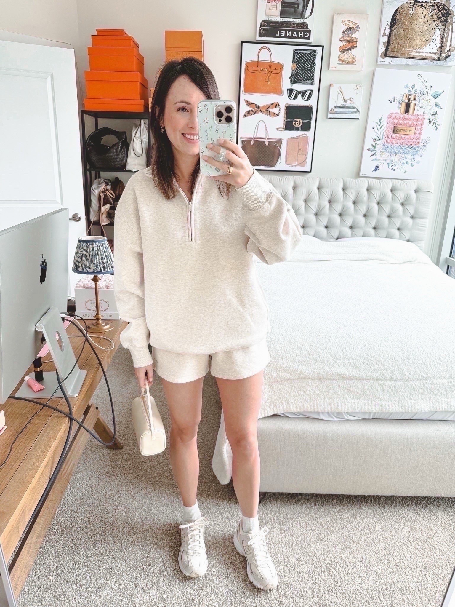 Errands and lounge outfit - Most comfy Aritzia fleece pullover and shorts!! Small in the pullover, medium in the shorts



#LTKFindsUnder100 #LTKootd #LTKSeasonal