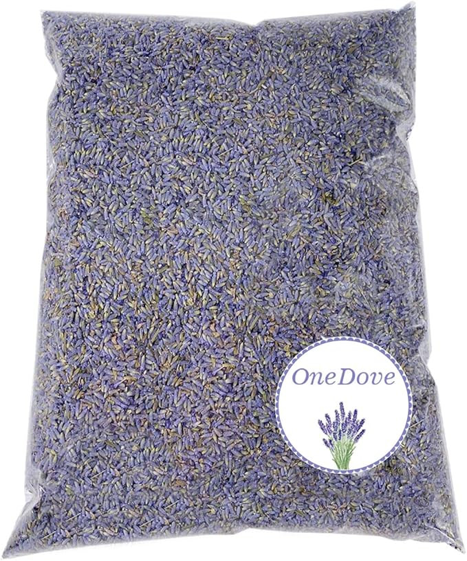 OneDove 2 Pounds Lavender Buds Dried Flowers,100% Natural Dried Lavender Buds, Ultra Blue Grade (... | Amazon (US)