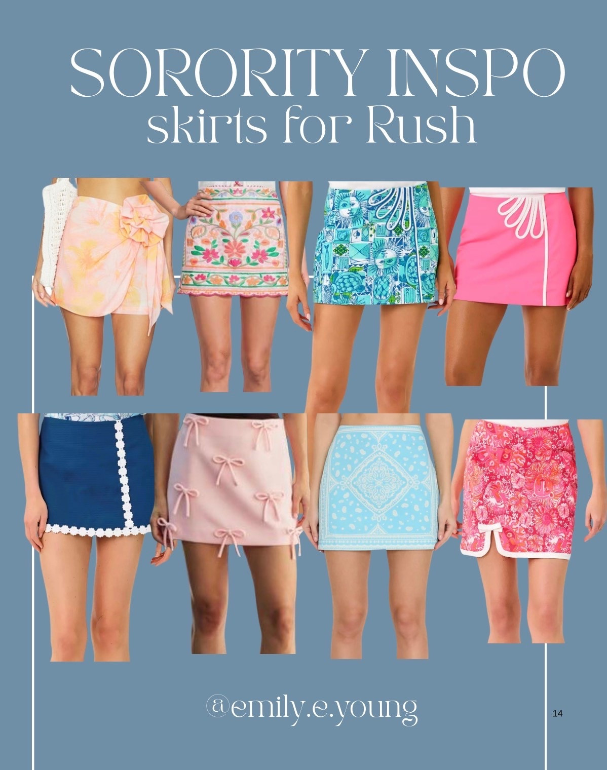 Sorority recruitment, rush skirts, back to school

#LTKootd #LTKSeasonal