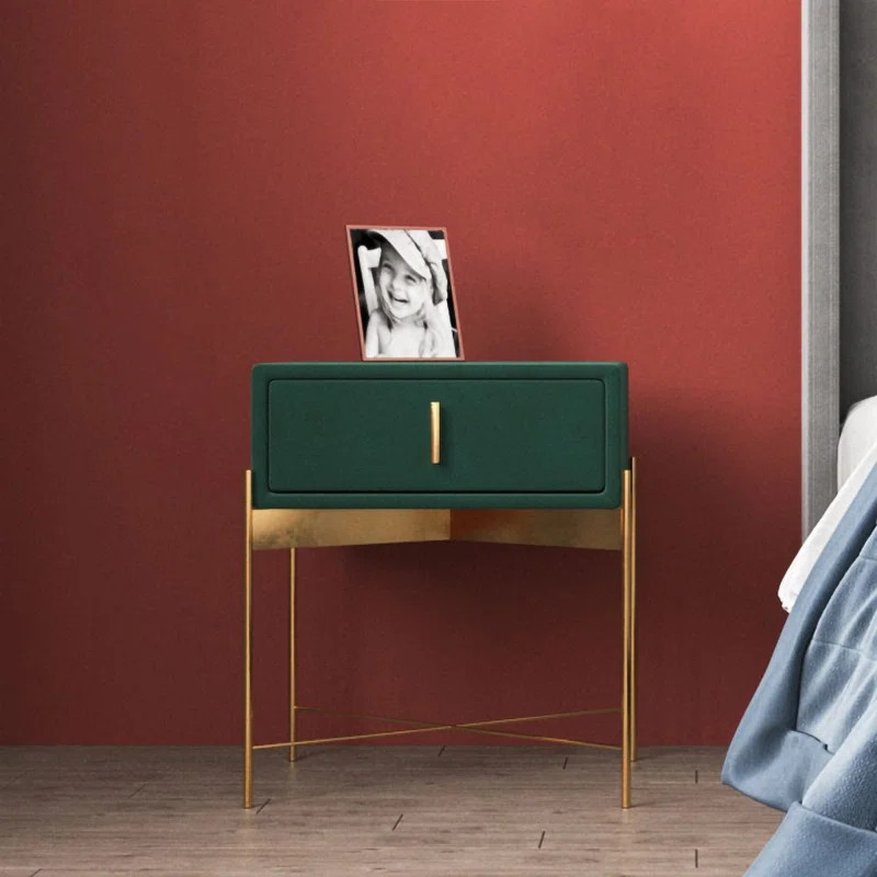Alysta Stainless Steel Nightstand | Wayfair North America
