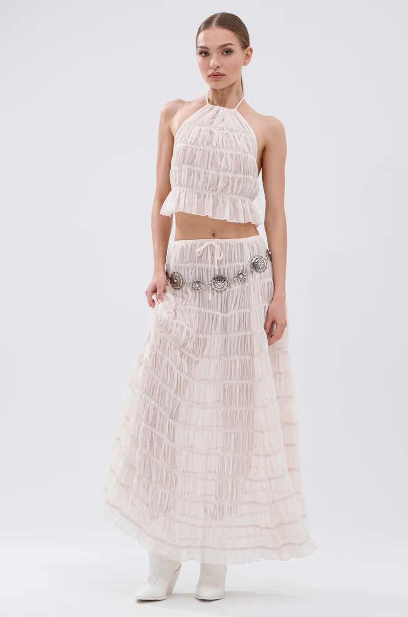 JUST KEEP GOIN MAXI SKIRT | AKIRA
