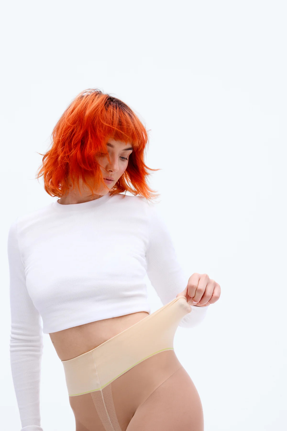 Nude Classic Sheer Rip-Resist Tights – 4” Waistband | Sheertex