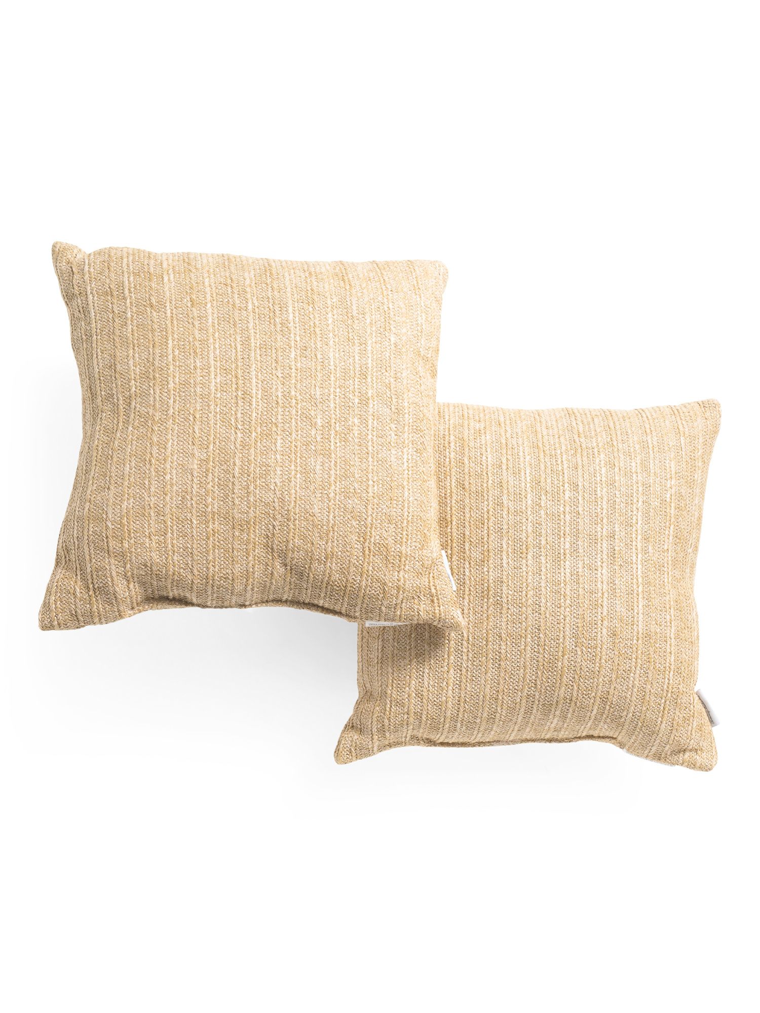 18x18 Set Of 2 Outdoor Woven Pillows | Marshalls