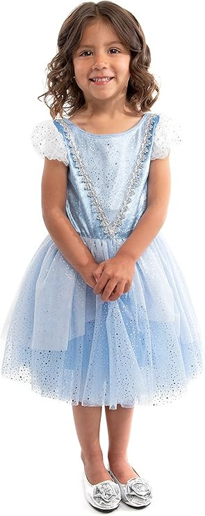Little Adventures Cinderella Princess Party Dress - Machine Washable Child Pretend Play Costume O... | Amazon (US)