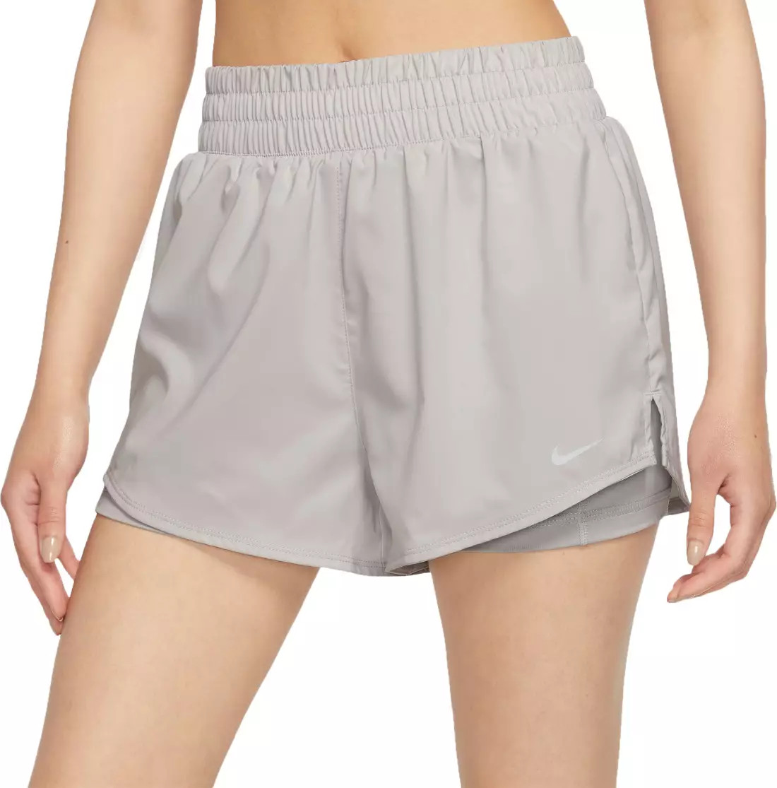 Nike Women's Dri-FIT One High-Waisted 3" 2-in-1 Shorts | Dick's Sporting Goods