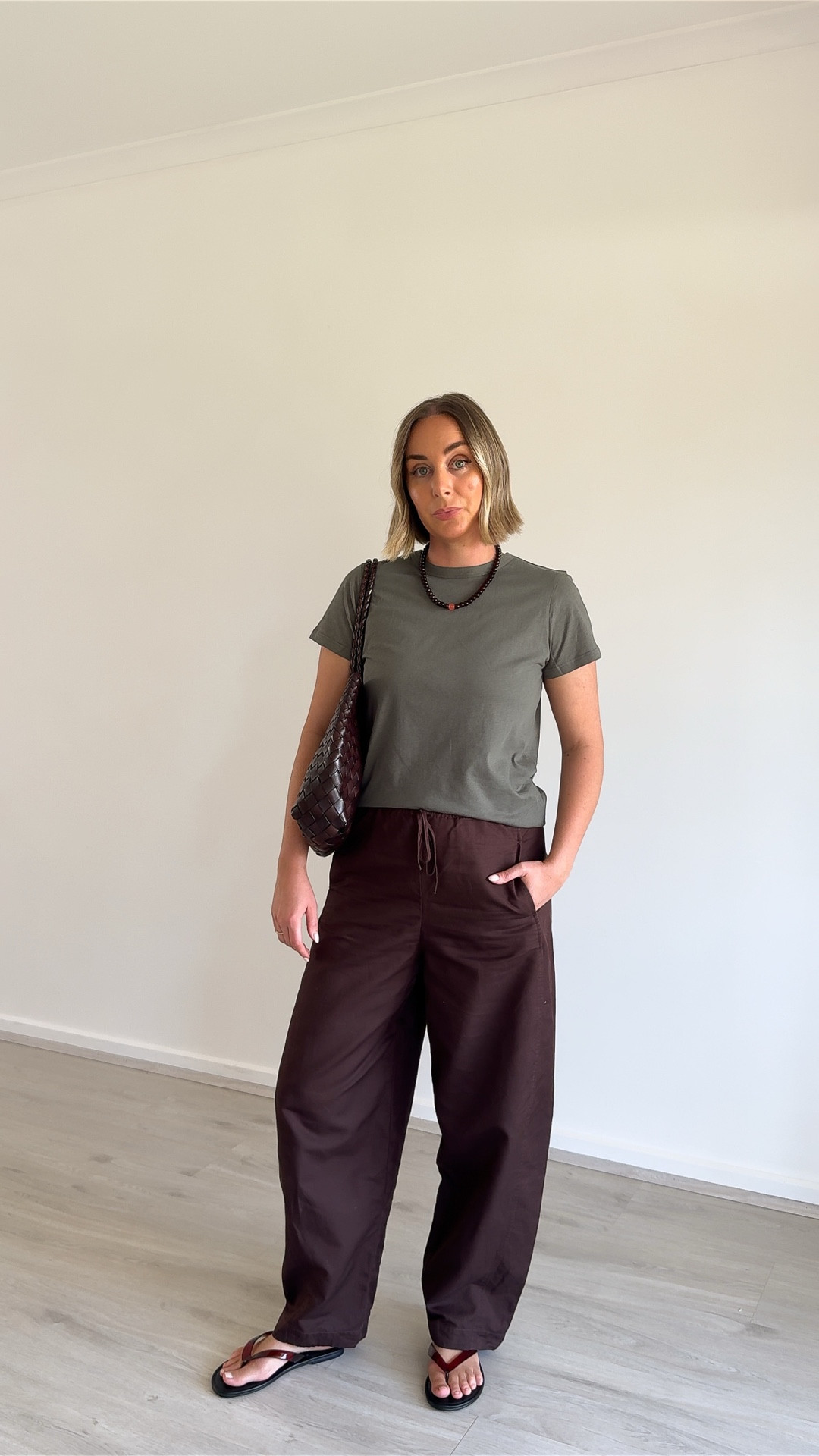 Wearing -
T-shirt by Assembly Label
Necklace by Raayflower
Bag by Dragon Diffusion
Trousers by Assembly Label
Thongs by Betts 

#LTKsummer #LTKstyletip #LTKaustralia