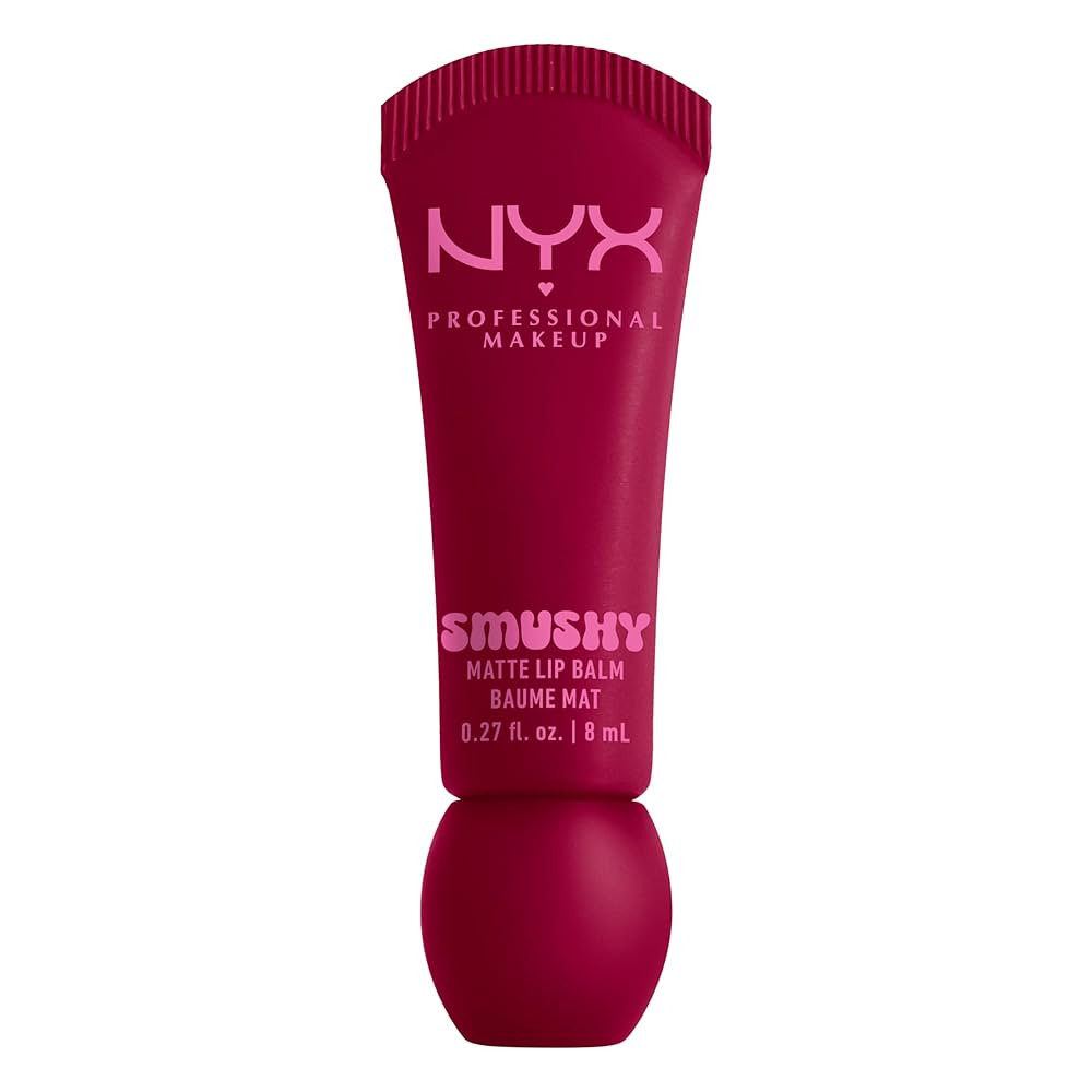 NYX PROFESSIONAL MAKEUP Smushy Matte Lip Balm, Tinted Lip Moisturizer with Soft, Matte Finish - S... | Amazon (US)