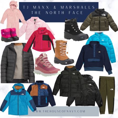 The North Face on sale! Kids winter outerwear, girls winter coats, winter boots, and boys outerwear, boys boots, and more all found at TJ Maxx and Marshalls! #tjmaxx #marshalls #northface #kidscoats #wintercoats #fallouterwear #thenorthface 

#LTKSale #LTKBacktoSchool #LTKshoecrush