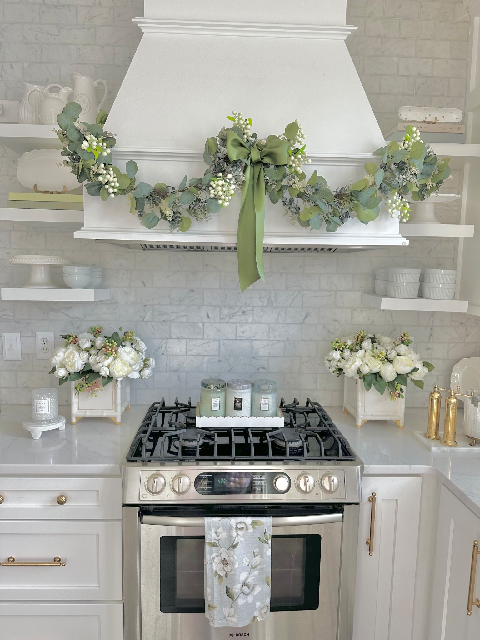 Added some darling pink green and cream colored berries to my floral arrangements for spring! They are so budget friendly and add the perfect pop-of color!

#LTKHome #LTKSeasonal
