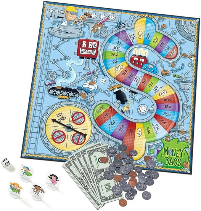 Learning Resources Money Bags Coin Value Game - Ages 7+ Fun Games for Kids, Develops Math Skills ... | Amazon (US)