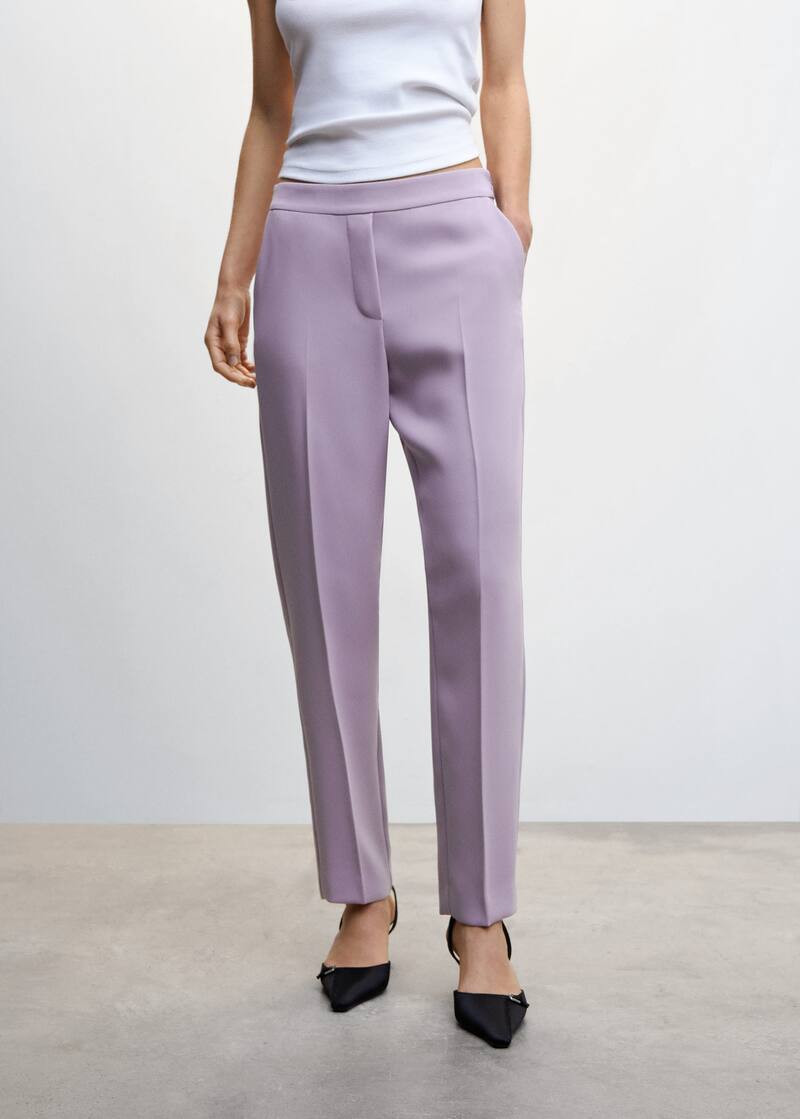 Flowy suit pants | MANGO (US)