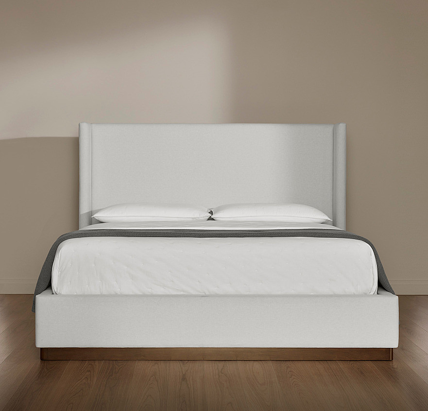 Upholstered Wingback Bed | Boll & Branch