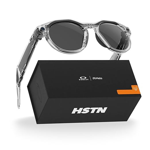 Oakley Meta HSTN, Clear | Smart AI Glasses for Men, Women — Performance for Sports, Athletes ... | Amazon (US)
