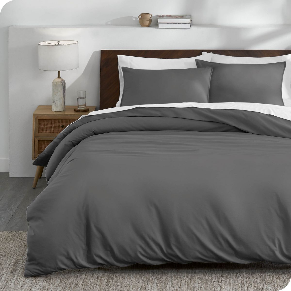 Organic Cotton Jersey Duvet Cover Set by Bare Home | Target