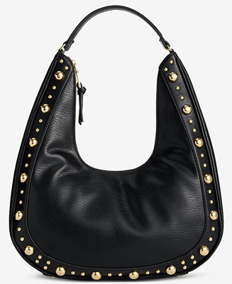 Kyel Studded Hobo Bag | Macy's