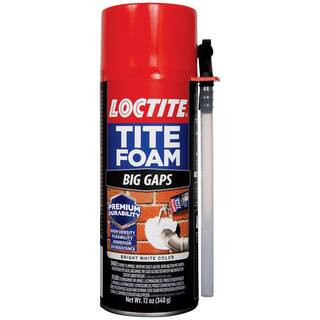 TITE FOAM Big Gaps Spray Foam, Bright White, 12 oz. Can, Insulating Spray Foam Sealant | The Home Depot