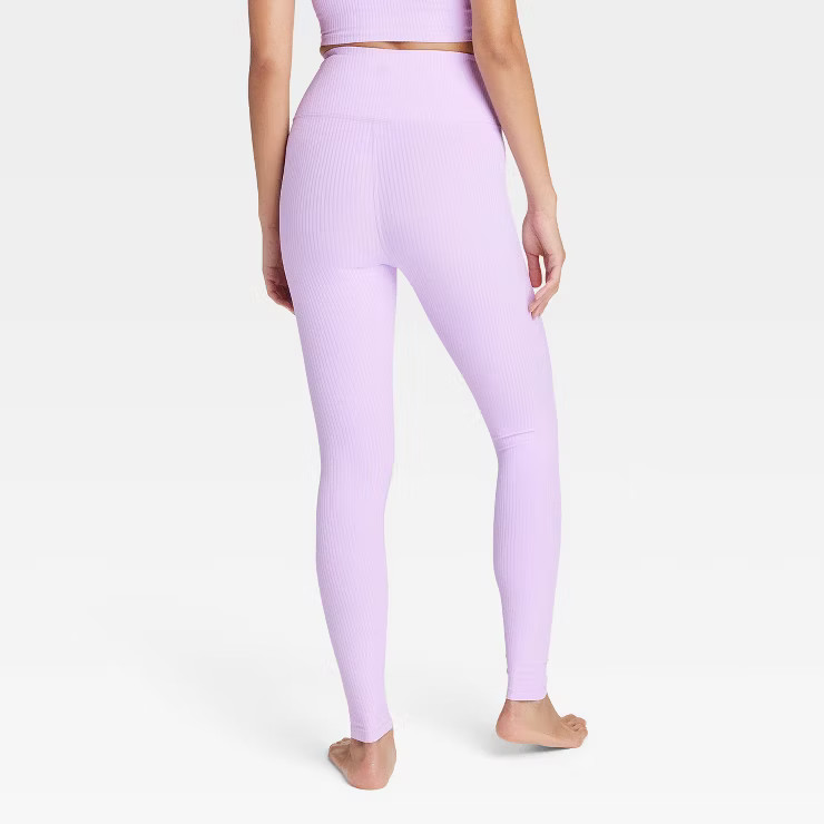 Women's Ultra High-Rise Rib Leggings - All in Motion™ | Target