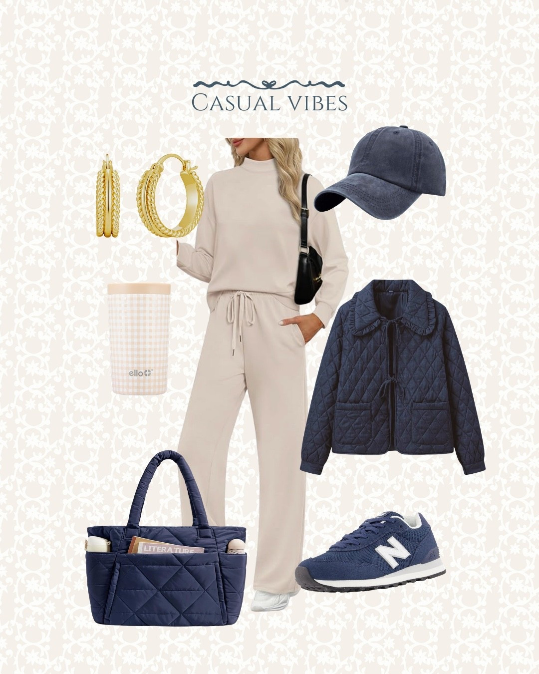 Casual vibes! Fun look for running errands! 🤍

#LTKTravel