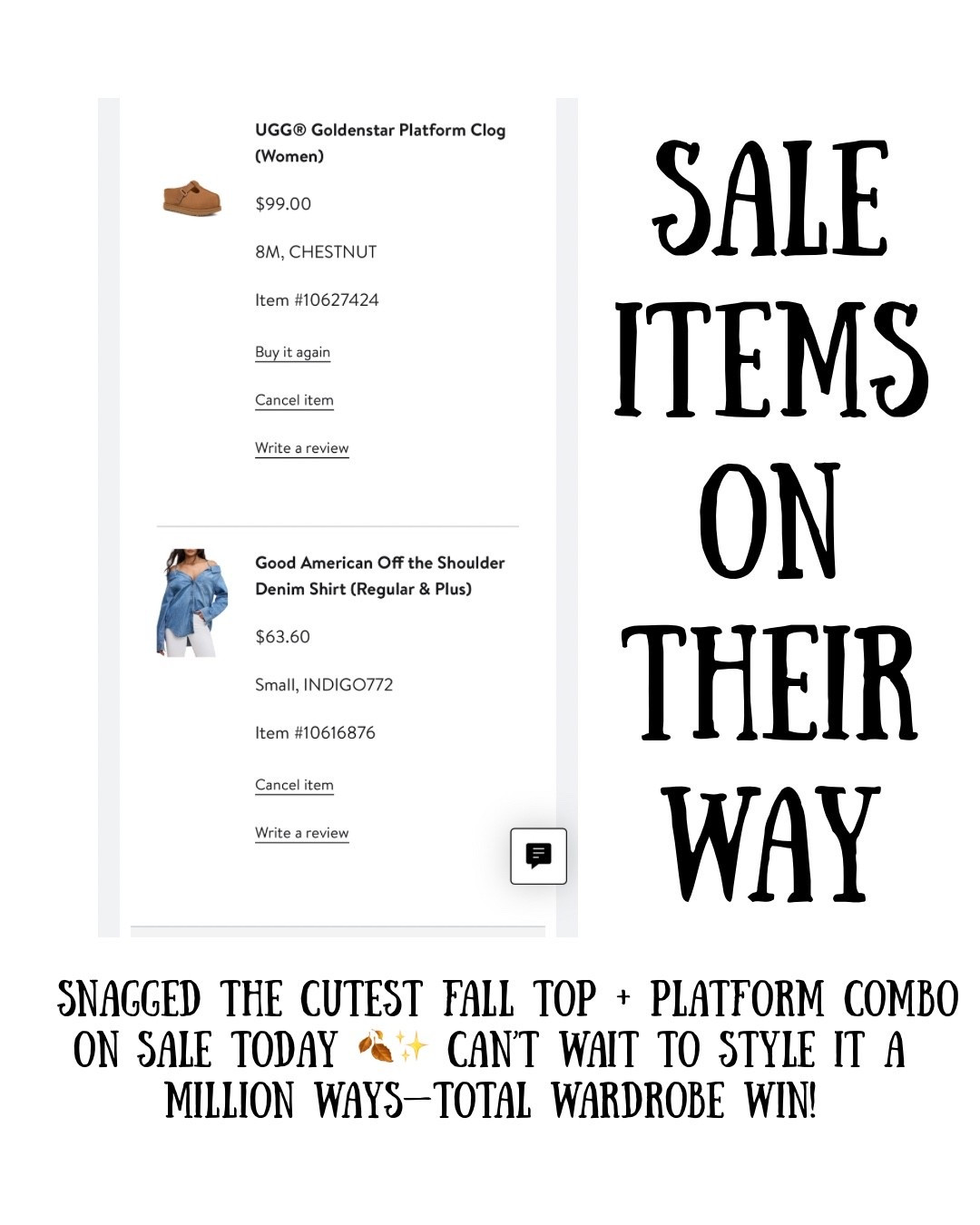 #FallStyle #FallFashion #FallOOTD #CasualStyle #EverydayStyle #EffortlessStyle #DenimTop #DenimStyle #FallShoes #PlatformShoes #PlatformStyle #ComfyAndCute #TravelStyle #TravelOutfit #StreetStyleInspo #StyleOver40 #ClassicStyle #ChicAndCasual #StyleInspo #OutfitDetails #LTKFallStyle #LTKCasual #LTKTravel #LTKDenim #LTKShoes #LikeToKnowIt #LTKStyle

#LTKSaleAlert #LTKStyleTip #LTKFallSale