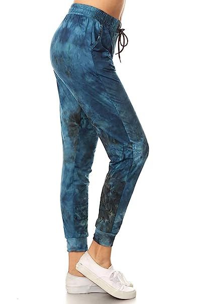 Leggings Depot Premium Women's Joggers Popular Printed High Waist Track Yoga Full Pants (S-XL) BA... | Amazon (US)