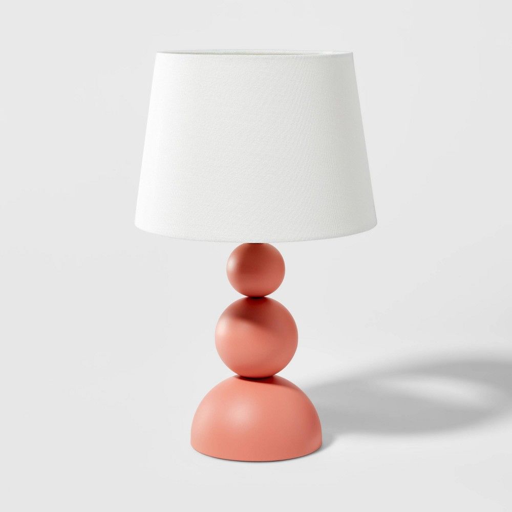 Modern Ball Table Lamp Rose Pink - Pillowfort | Target