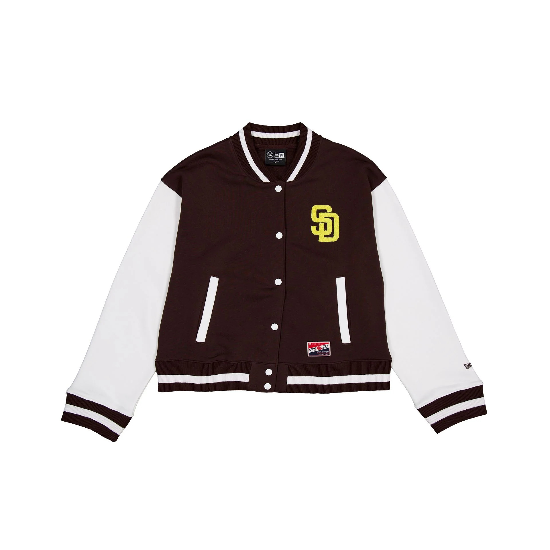 San Diego Padres Throwback Fleece Women's Jacket | New Era (US)