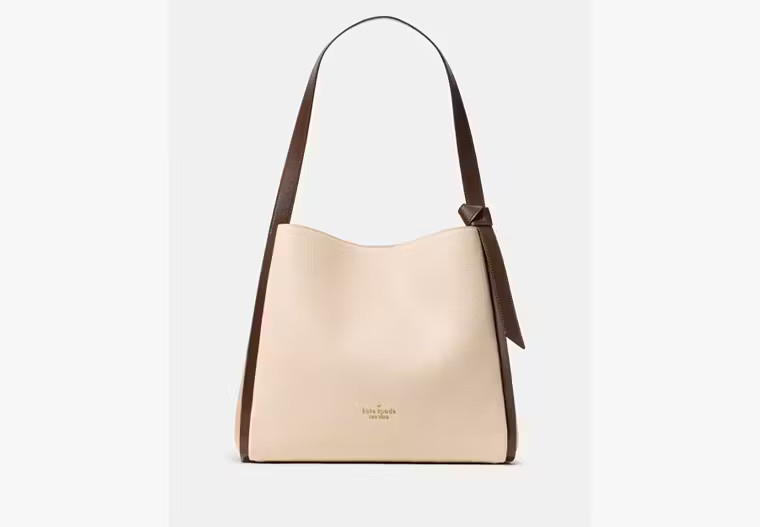 Kate Spade Knott Colorblock Large Carryall, Milk Glass | Kate Spade Outlet
