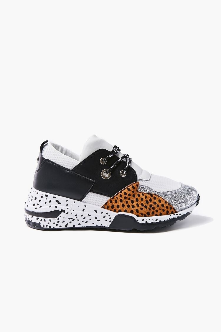 Patternblock Cheetah Print Sneakers | Forever 21 (US)