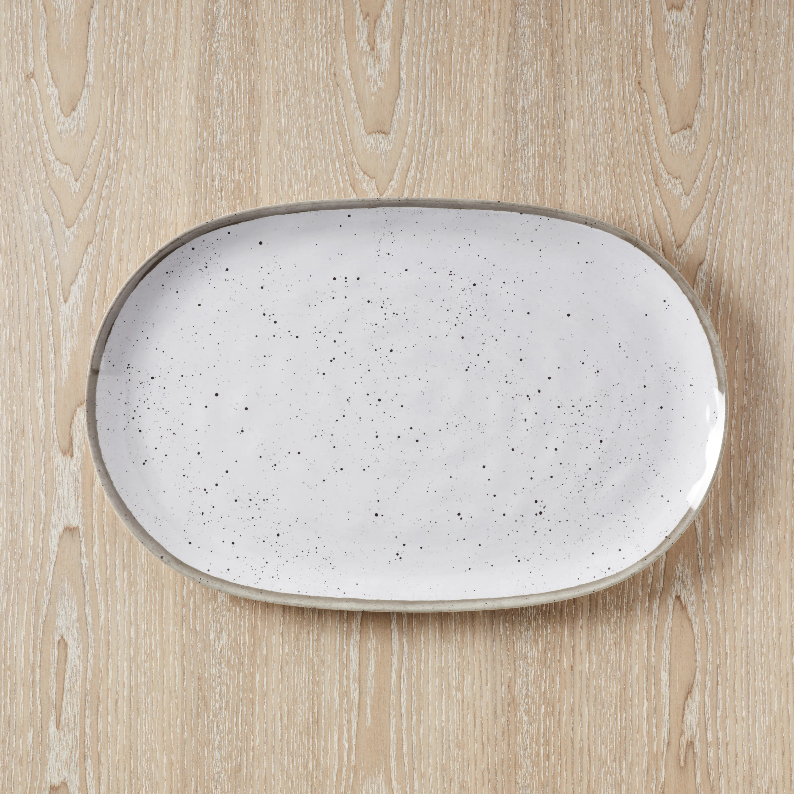 RE/FINE™ Laya Speckled Melamine Serving Platter | Wayfair | Wayfair North America