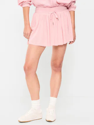 High-Waisted Mesh Skort | Old Navy (US)