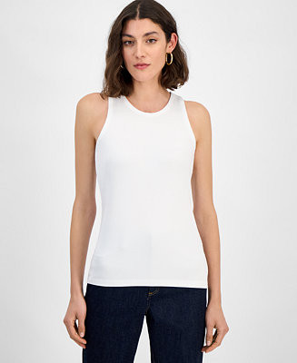 I.N.C. International Concepts Women's Ribbed Knit Tank Top, Exclusively at Macy's - Macy's | Macy's
