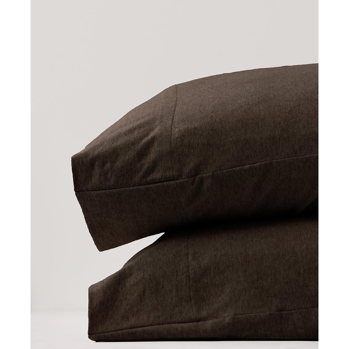 Pact Organic Favorite Tee Jersey Pillowcase 2-Pack Medium Grey Heather King | Target