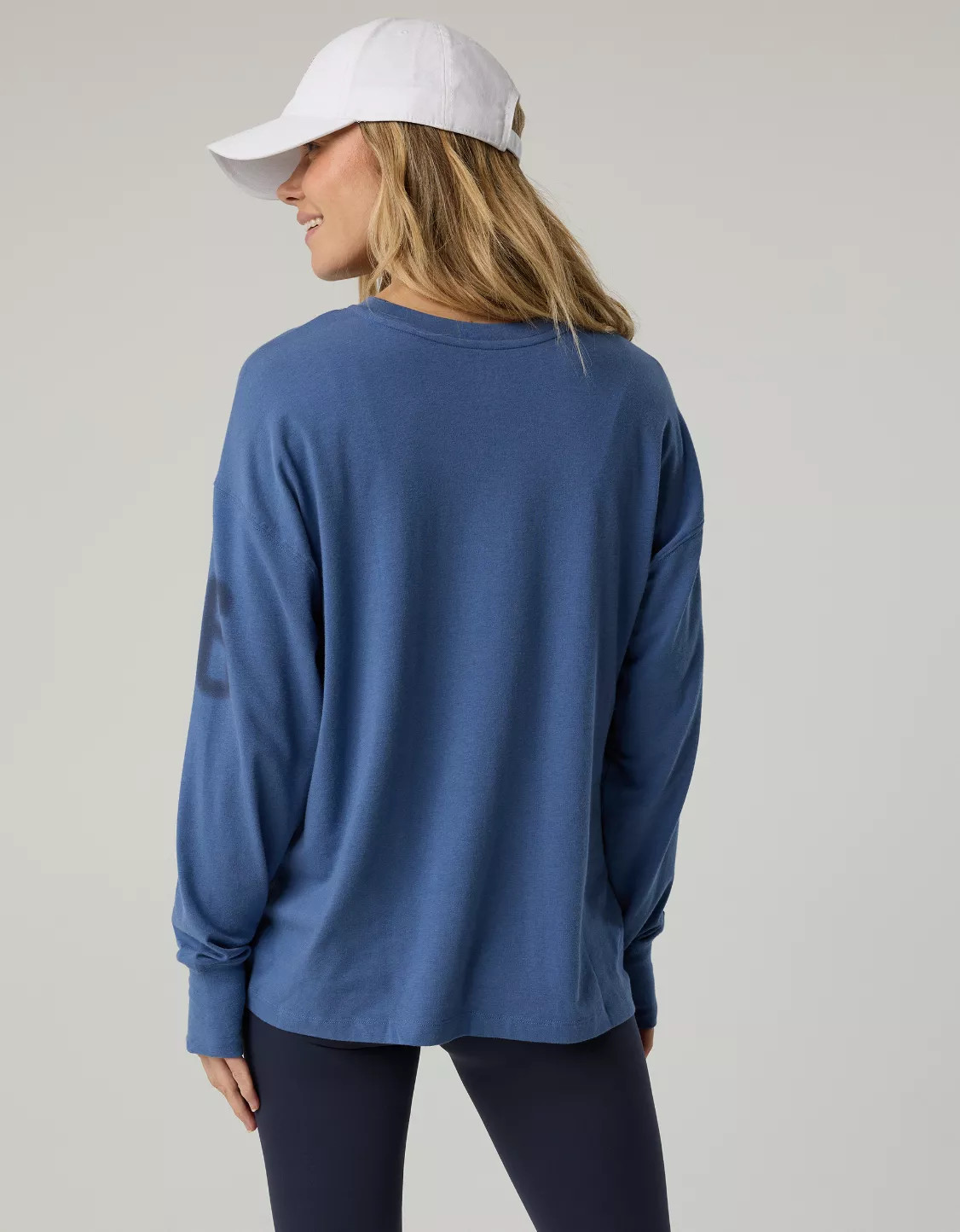 OFFLINE By Aerie Team USA Collection Let's Stretch Long Sleeve T-Shirt | Aerie