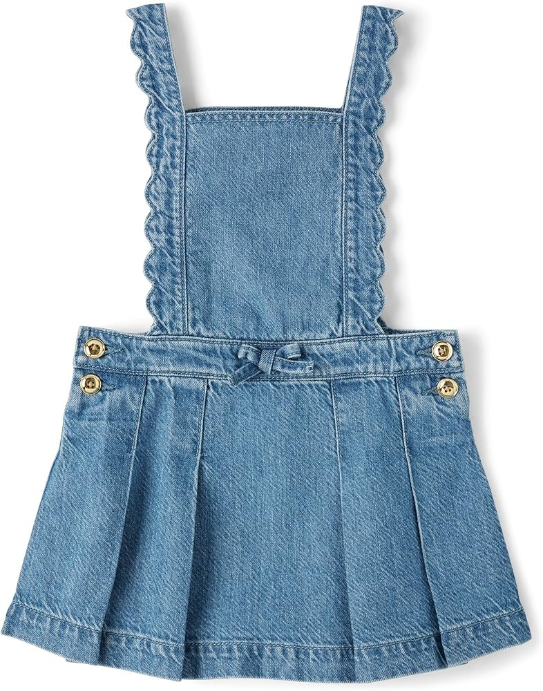 Gymboree Girls and Toddler Embroidered Sleeveless Skirtall Jumpers | Amazon (US)
