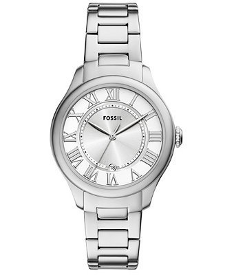 Fossil Women's Gilmore Three-Hand Date Two-Tone Stainless-Steel Watch, 38mm - Macy's | Macy's