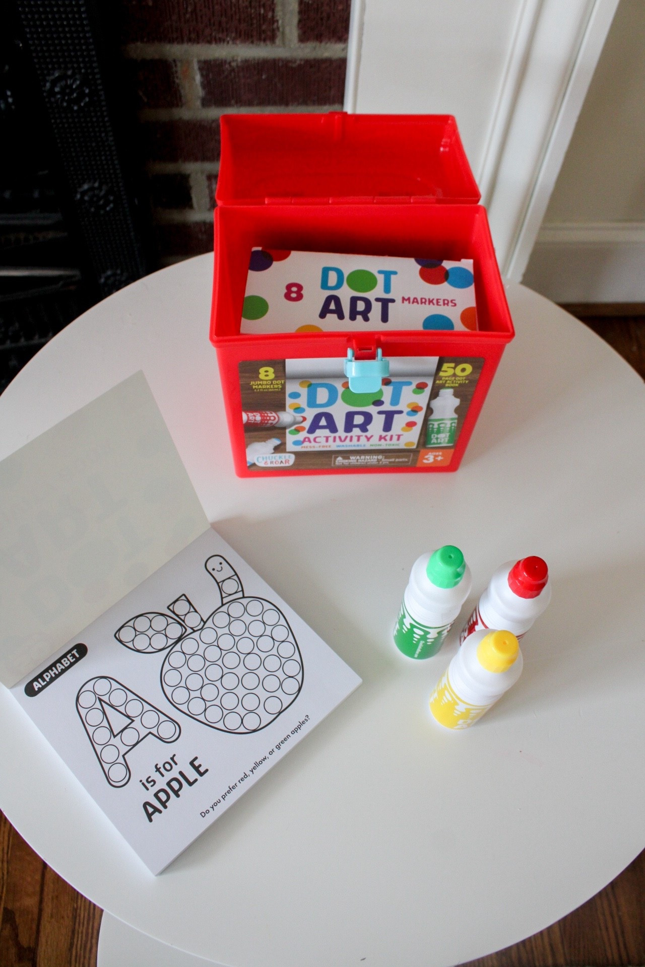 I’ve been putting together morning baskets for my son to wake up too! I love to include a craft or puzzle in them. This dot marker set includes 8 markers and an alphabet activity book! Perfect for toddlers! 🫶🏼

#LTKBaby #LTKKids #LTKmomlife
