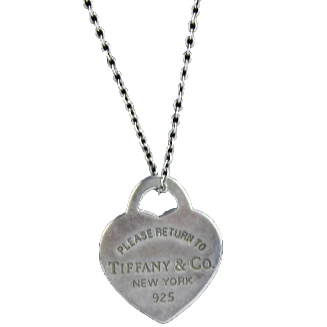 Please Return To Tiffany & Co. Heart Tag Pendant Necklace (ATX) | Keeks Designer Handbags