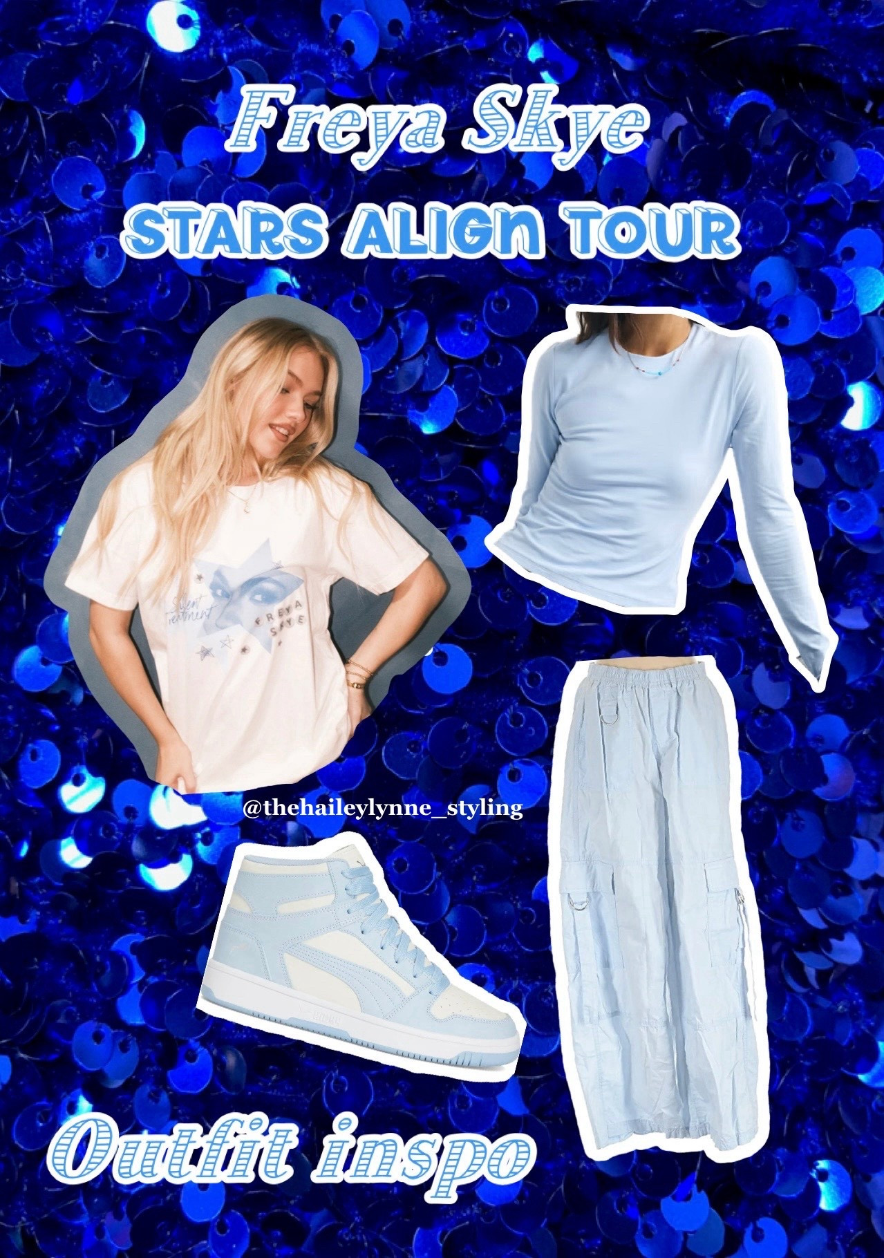 Freya Skye Stars Align Tour outfit inspo 💙⭐️

#freyaskye #freyaskyeoutfitinspo #freyaskyestarsaligntour #freyaskyeconcertoutfit #teenoutfits