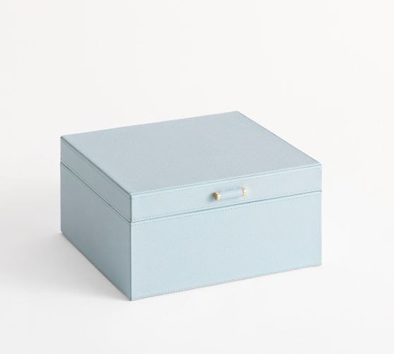 Quinn Medium Jewelry Box - Foil Debossed | Pottery Barn (US)