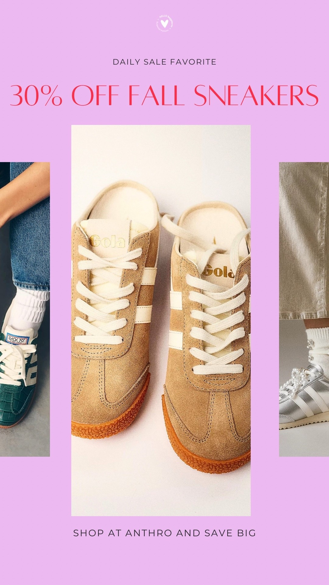 30% off sneakers at @Anthropologie •

#LTKSaleAlert